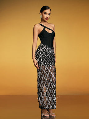Vestido Bandage París Cristal