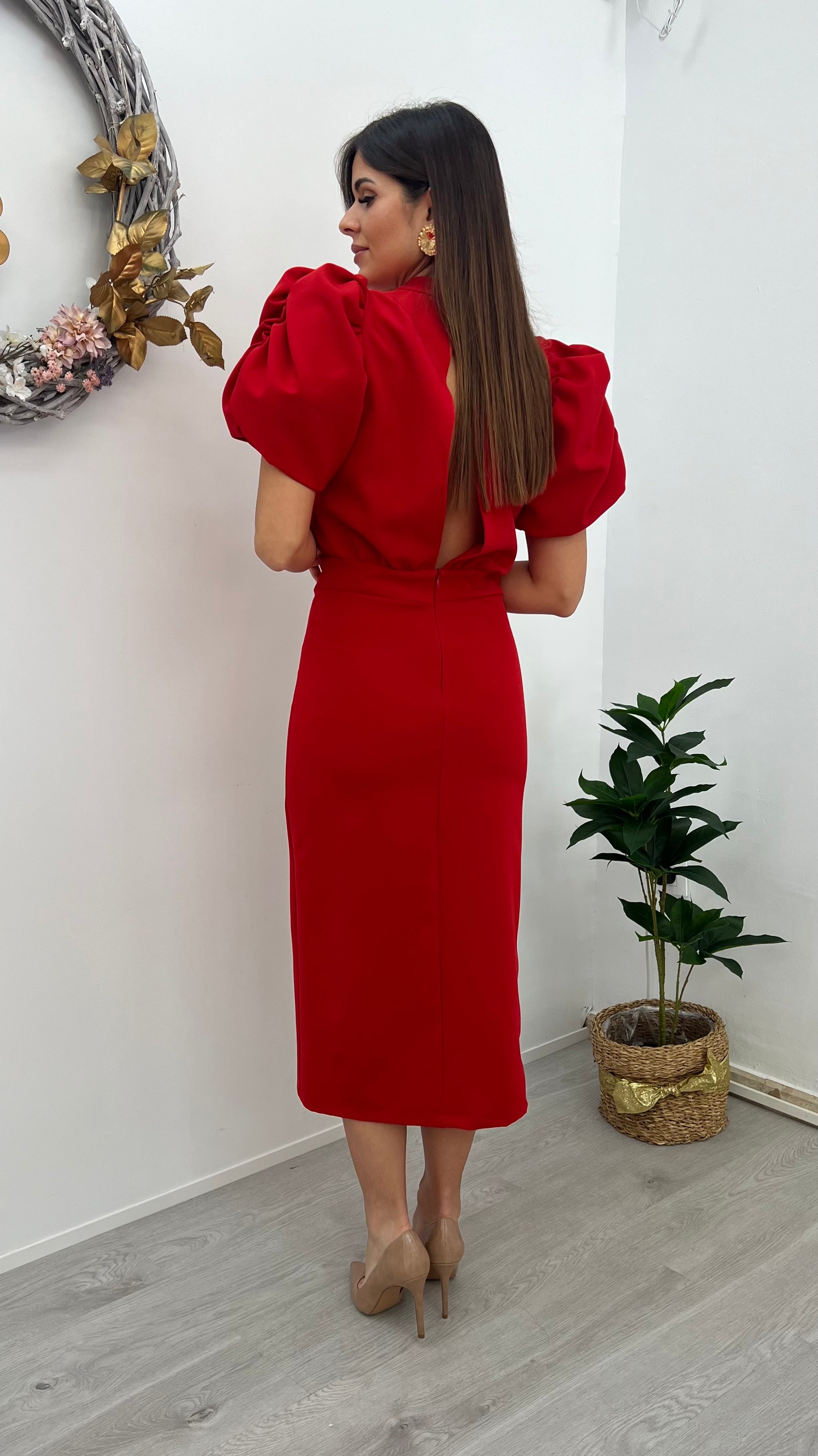 Vestido Angeles Rojo “Made in Spain”
