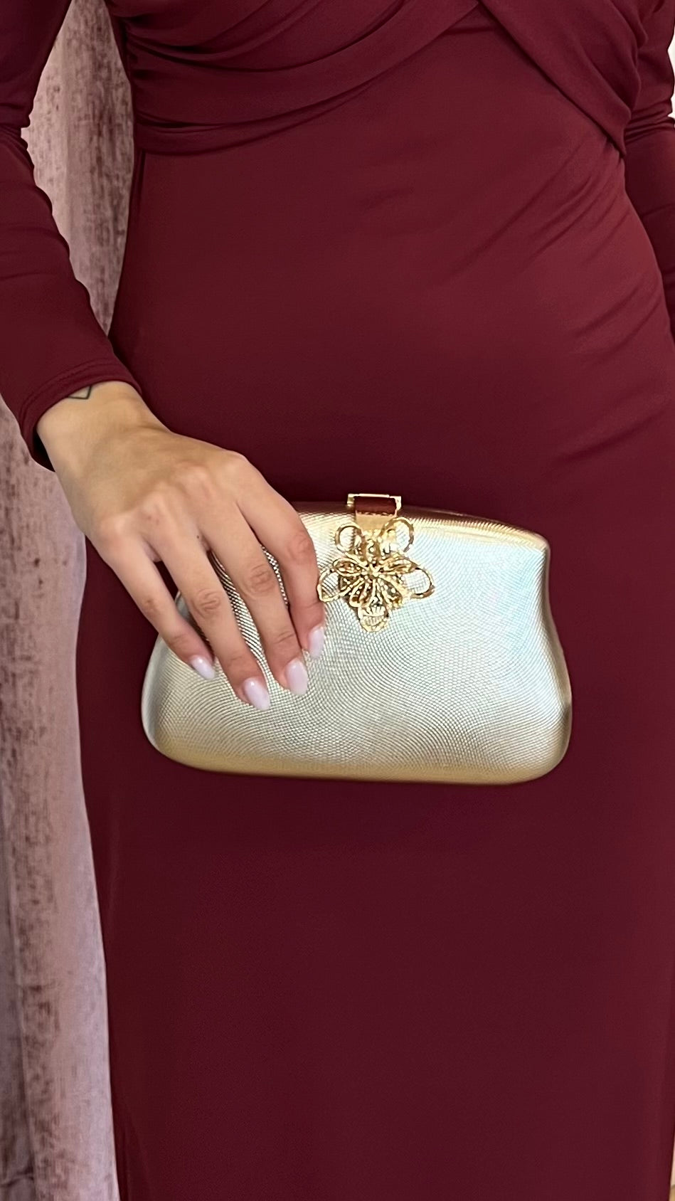 Clutch Cierre Flor