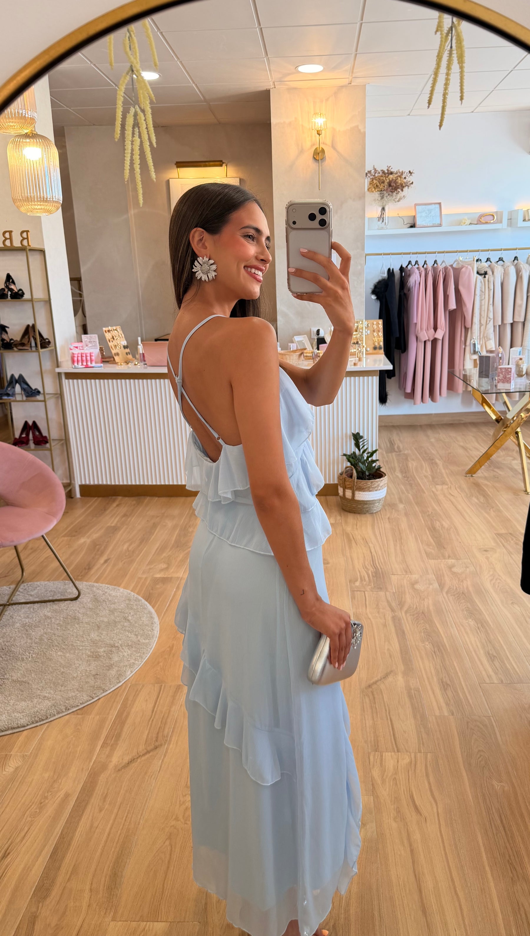 Vestido Delia Celeste
