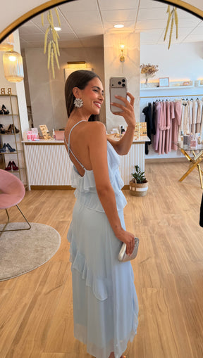 Vestido Delia Celeste