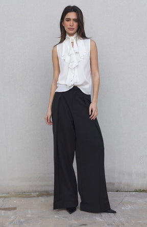 Blusa Volantes Lazada