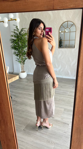 Vestido Mantón