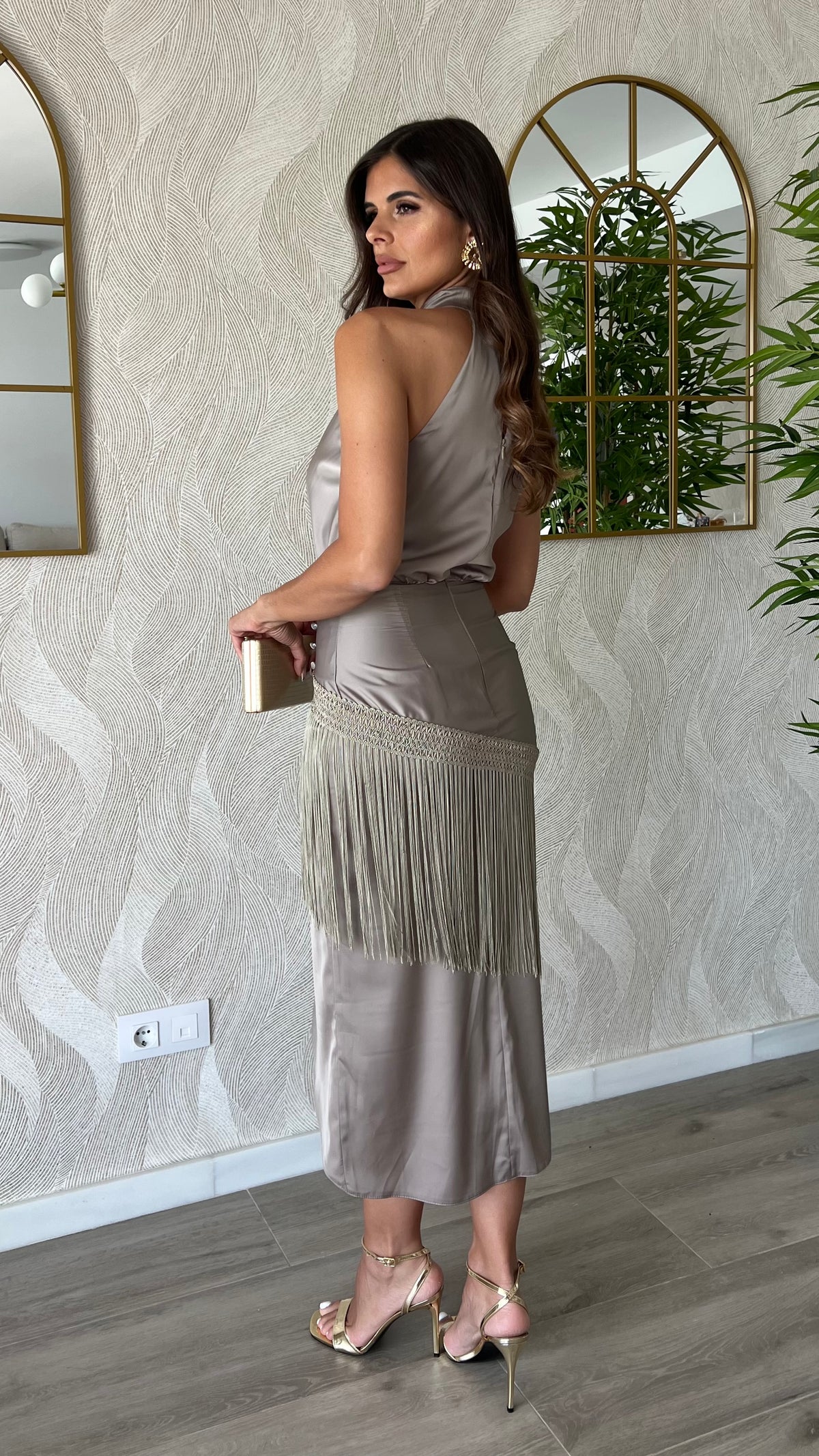 Vestido Mantón