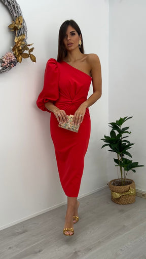 Vestido Arabia Rojo