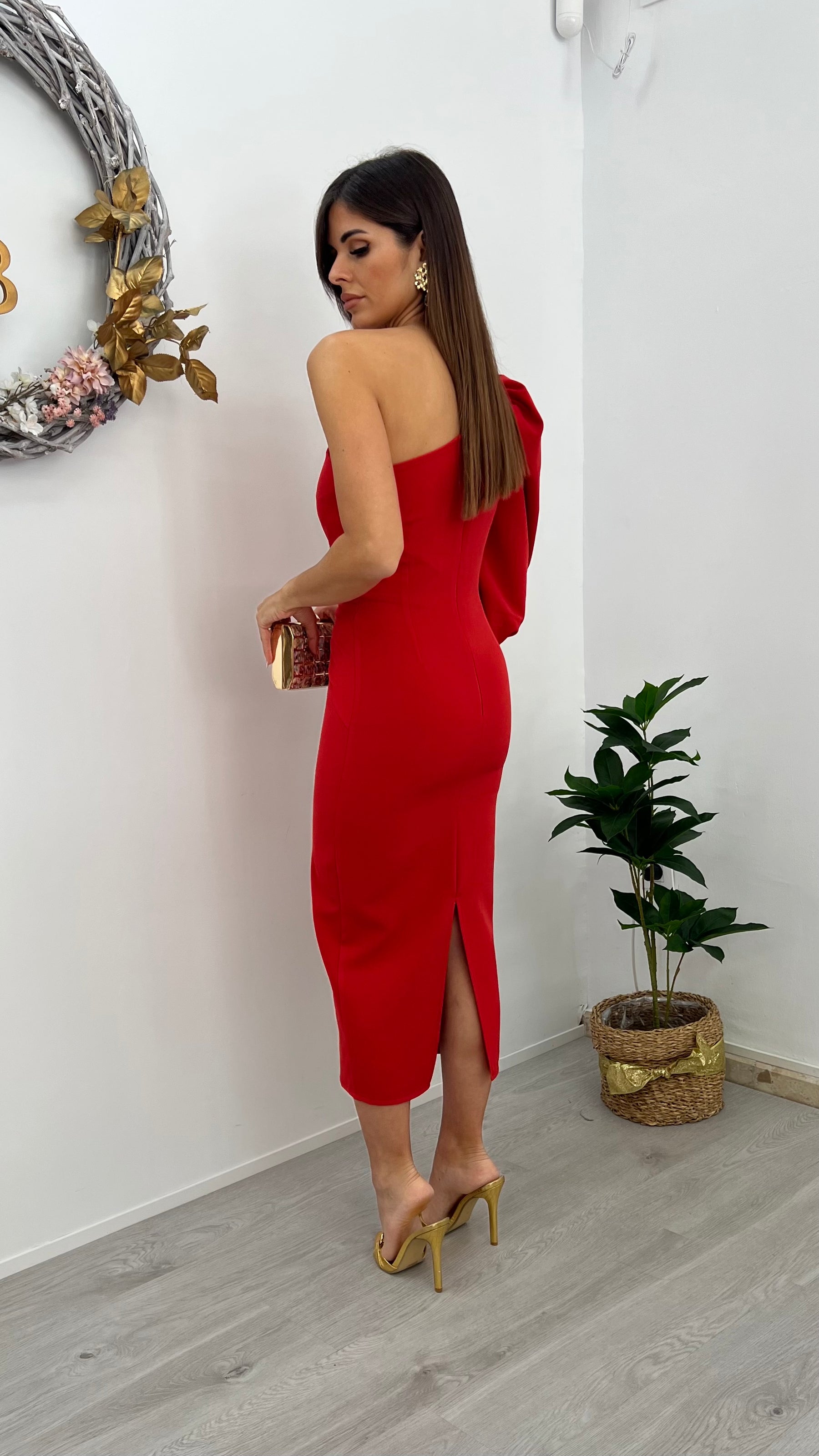 Vestido Arabia Rojo