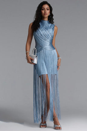 Vestido Bandage Natalia Celeste (PREVENTA - 15 Días Aprox)