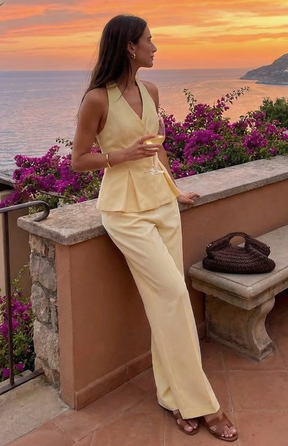 Conjunto Carmela Amarillo