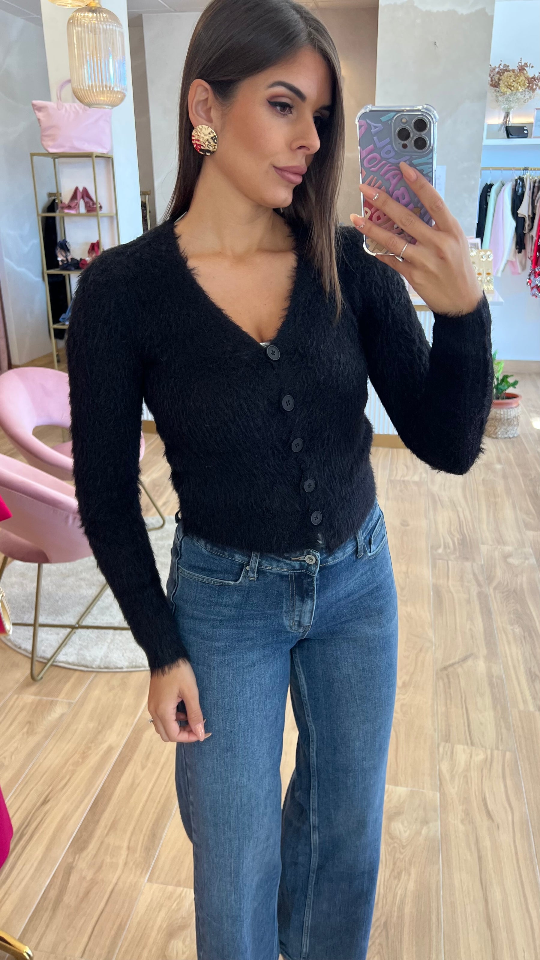 Rebeca Básica Pelito Negro