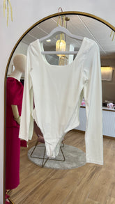 Body Básico Manga Larga Blanco