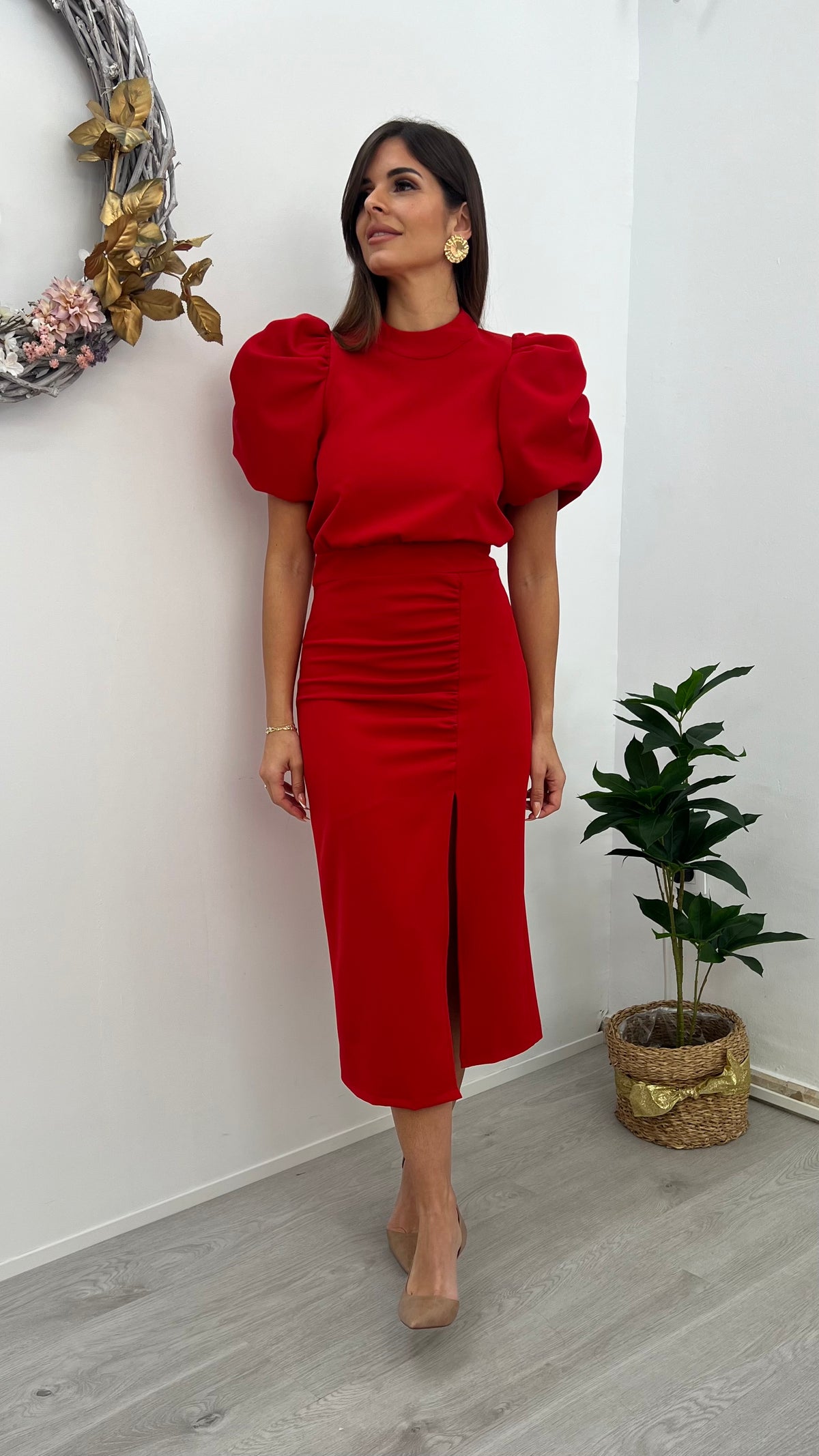 Vestido Angeles Rojo “Made in Spain”