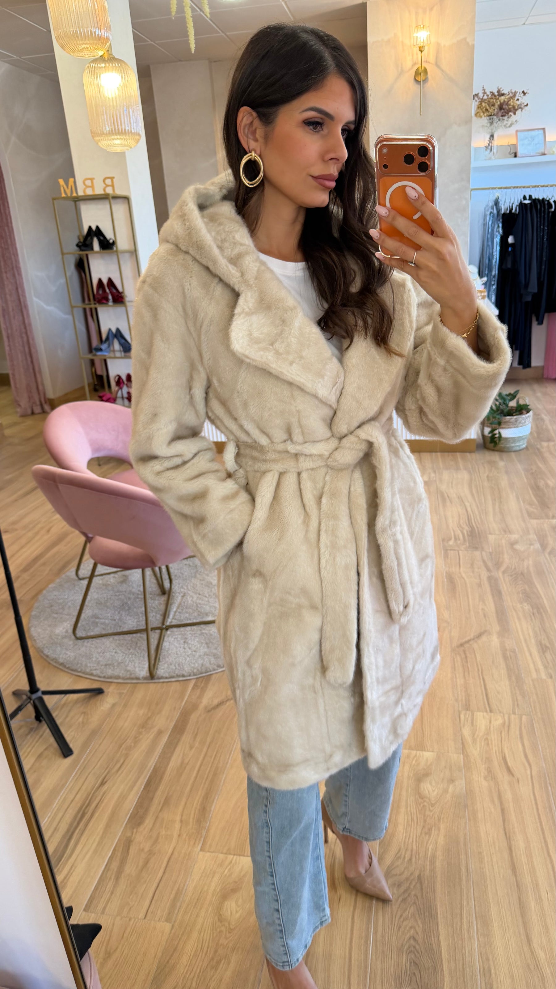 Abrigo Florencia Beige