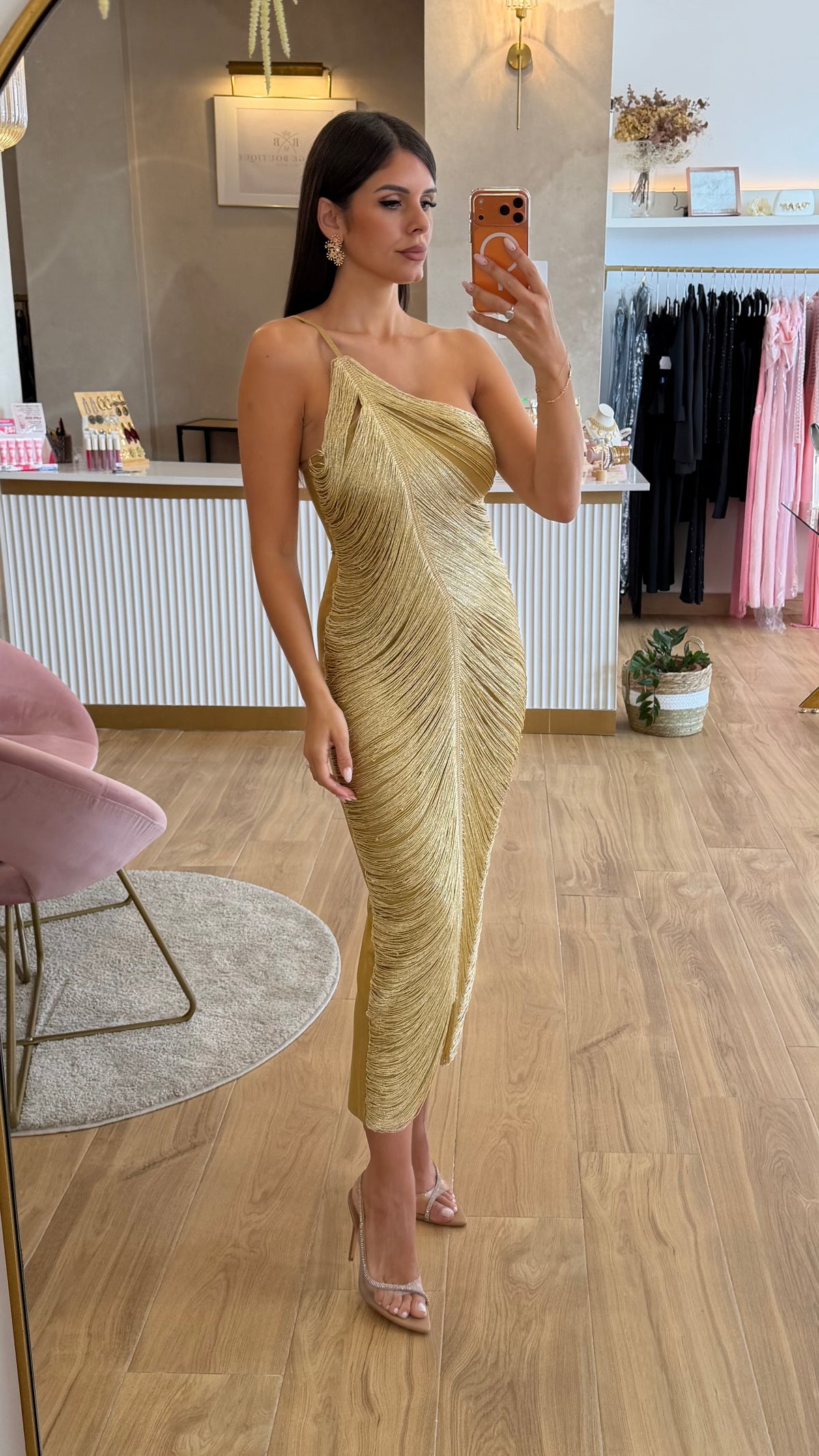Vestido Bandage Atenea Gold