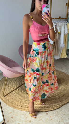 Conjunto Ver Santorini Flor
