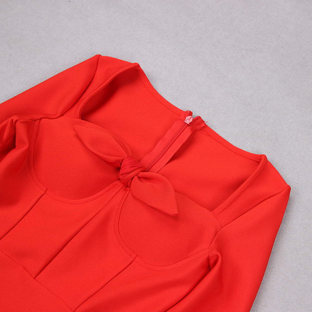 Vestido Bandage Rouge