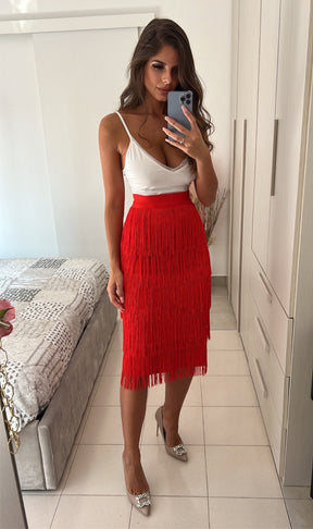 Falda Bandage Flecos