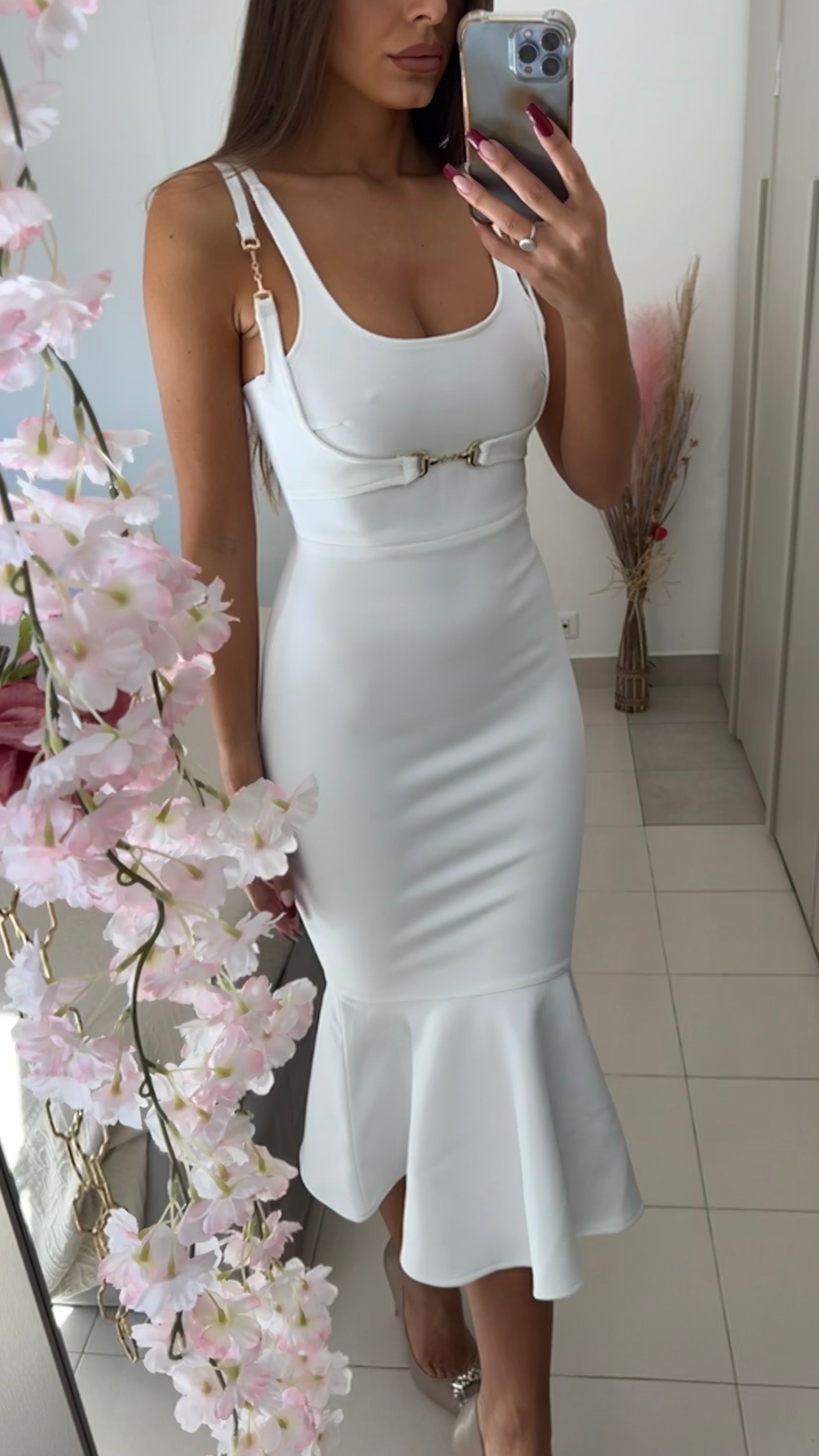 Bandage Dress Flora