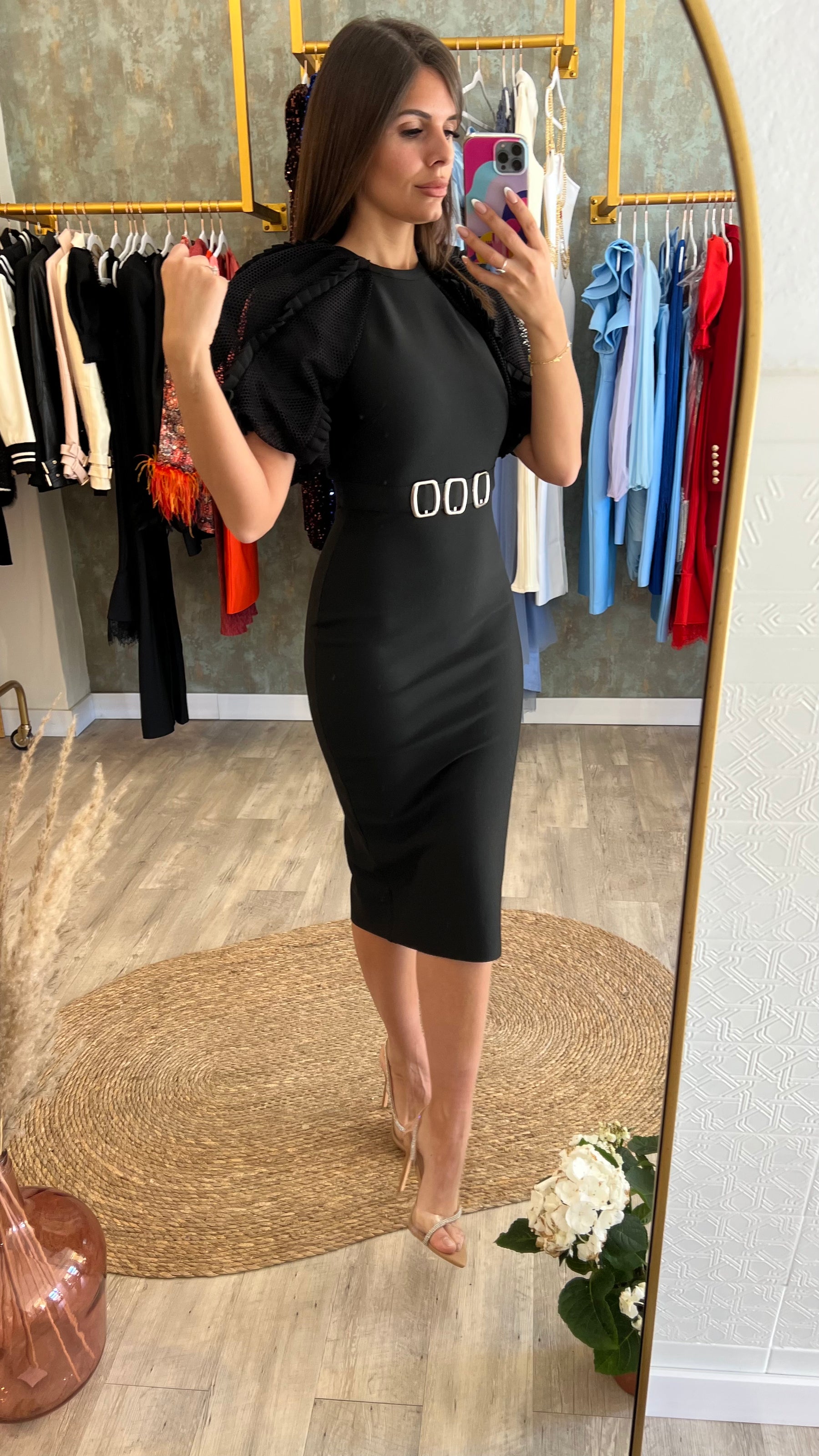 Vestido Bandage Eloise Negro