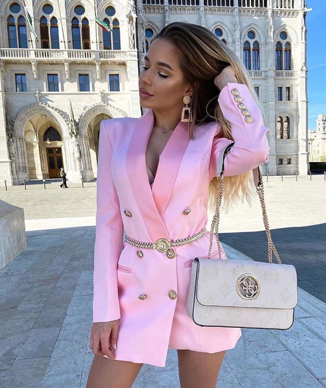 Vestido-Blazer Roma Pink