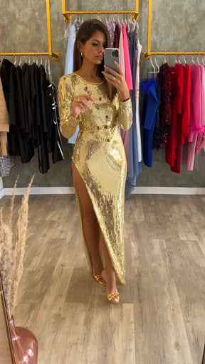Vestido Emperatriz Oro Edición Limitada
